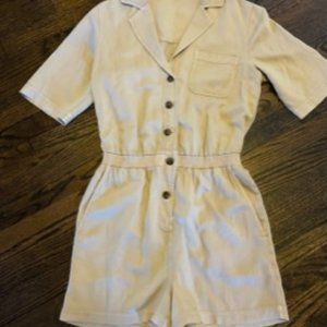 Women's Tan Jumpsuit (Faherty)